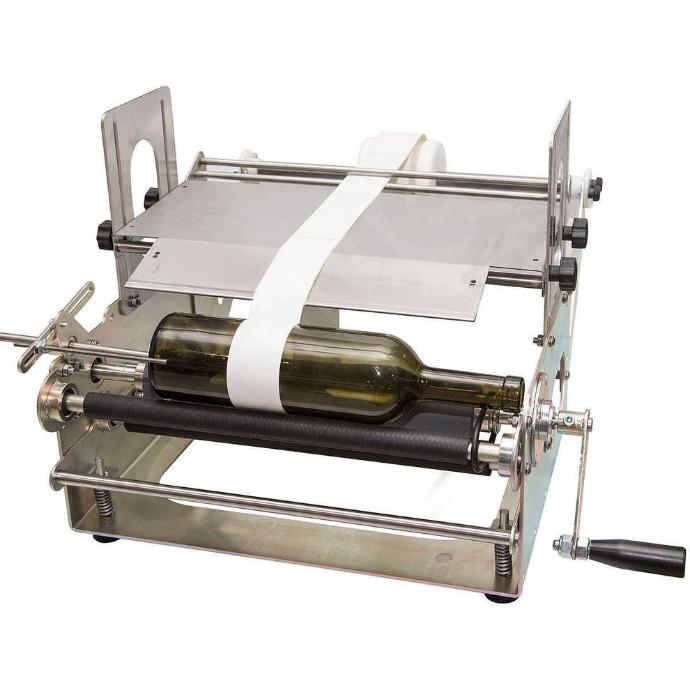 Etiqueteuse Etiqueteuse manuelle pour récipients cylindriques