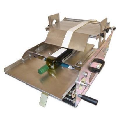 Etiqueteuse Etiqueteuse manuelle pour récipients cylindriques et carrés